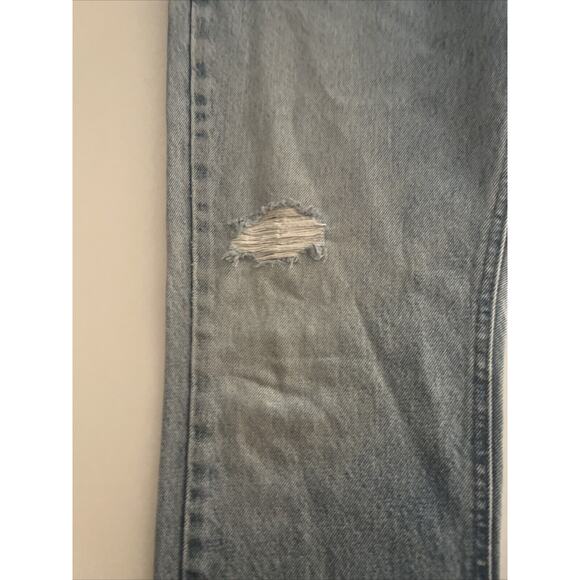 Carhartt Jeans Mens 34x30 Blue Denim Light Wash Faded Skater Grunge - Picture 11 of 12